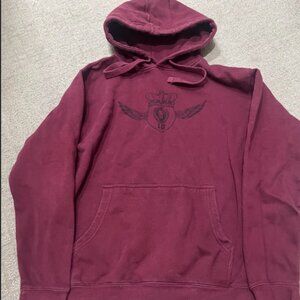 Maroon Vintage XS Hoodie